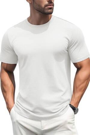 Classic Crewneck Tees White