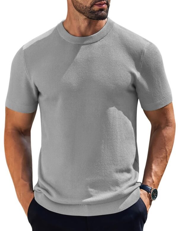 Textured Pullover Tee